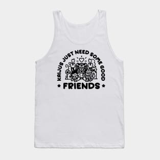 Kaijus just need friends V Tank Top